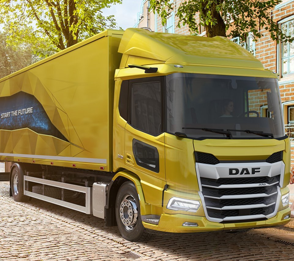 DAF shows two new electric trucks to launch in 2023